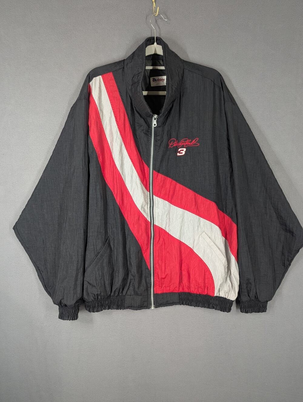 Vintage Dale Earnhardt #3 Winston Cup Champion 1996 Full Zip Jacket XXL Ashley